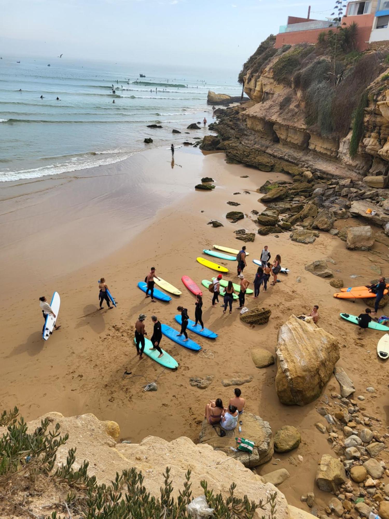 イムスワン Surf Break Morocco Bed & Breakfast エクステリア 写真