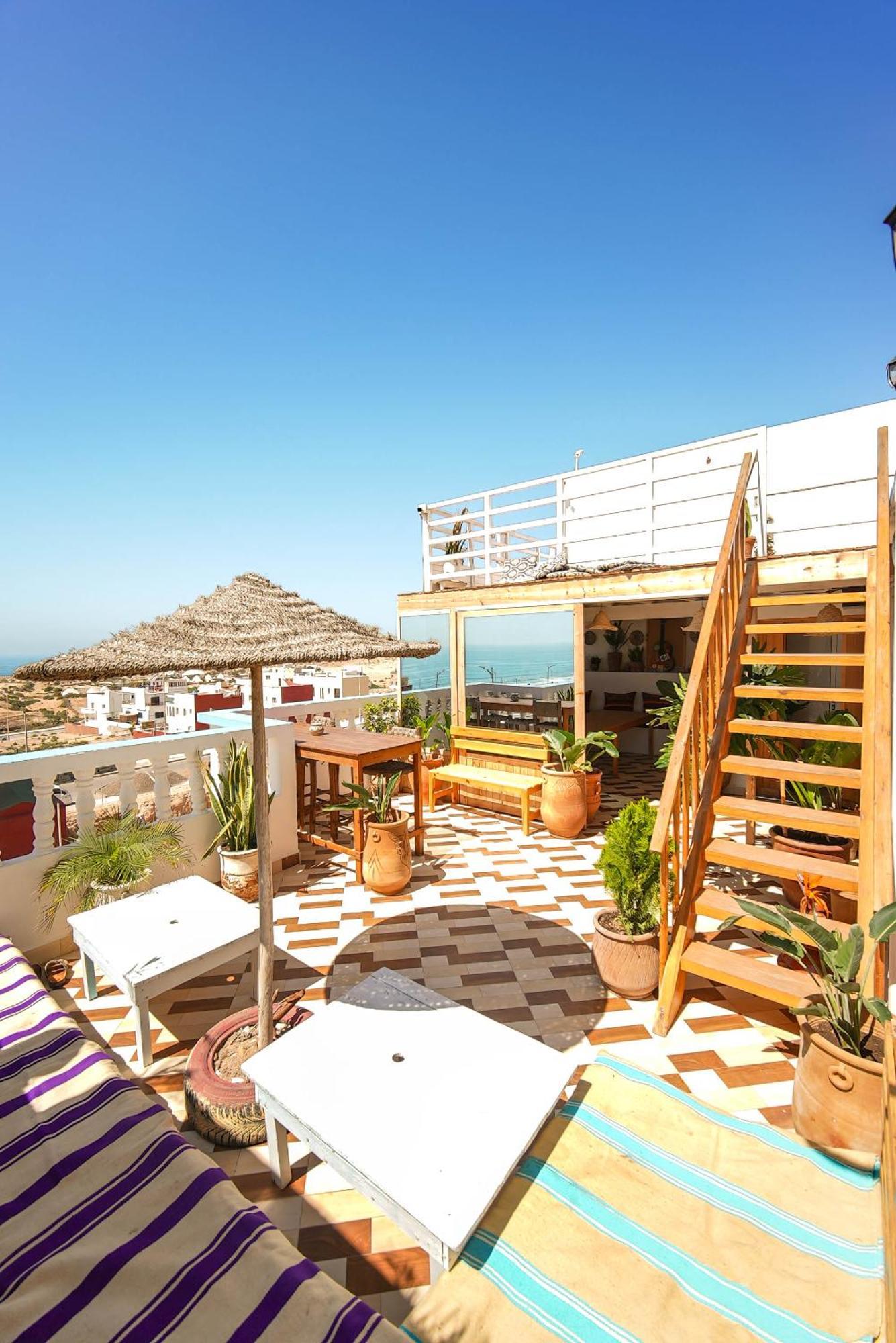イムスワン Surf Break Morocco Bed & Breakfast エクステリア 写真