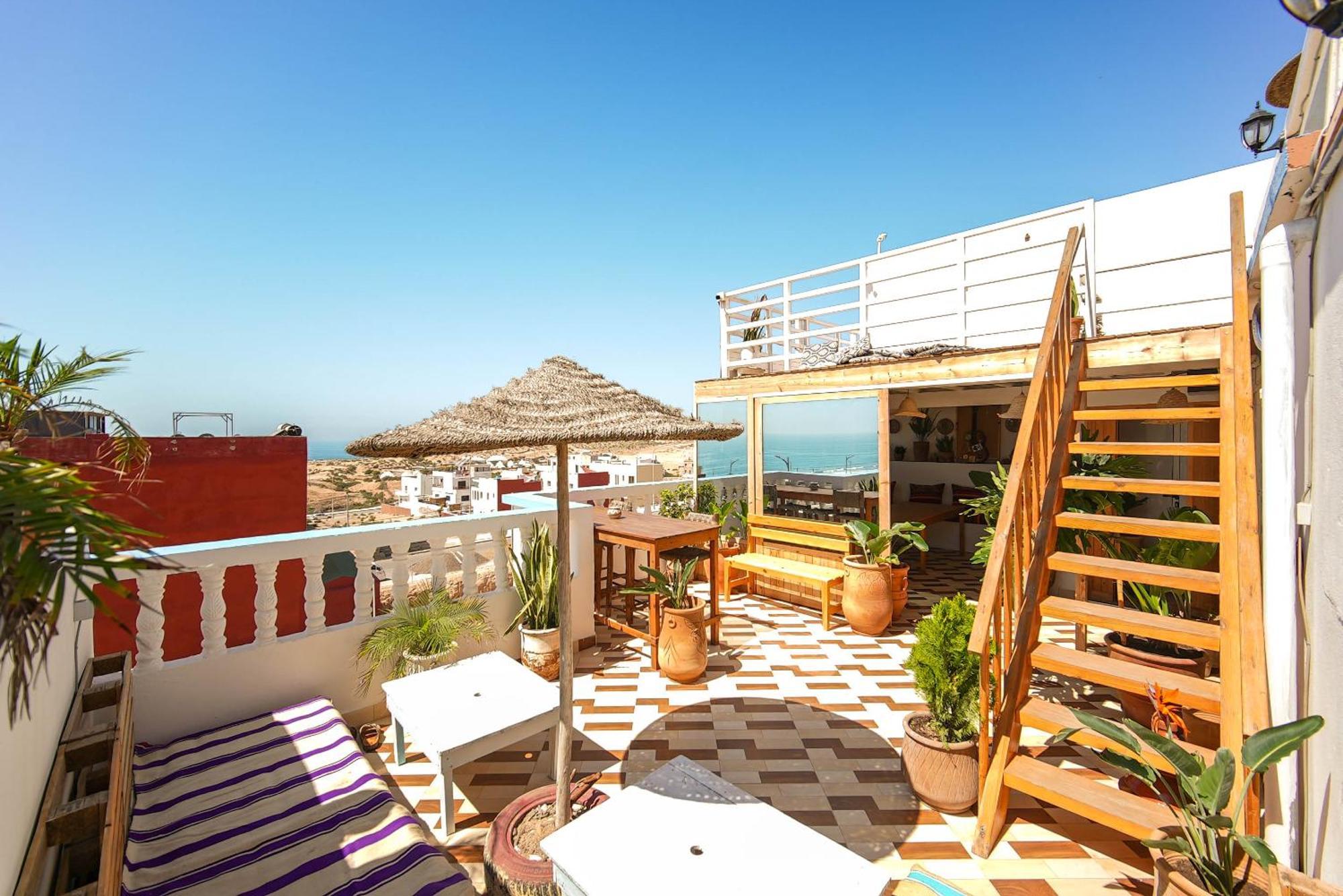 イムスワン Surf Break Morocco Bed & Breakfast エクステリア 写真